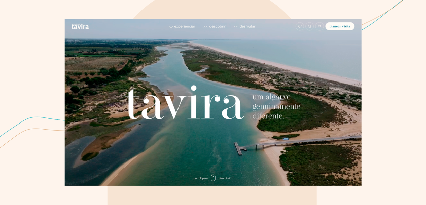 Website Turismo de Tavira